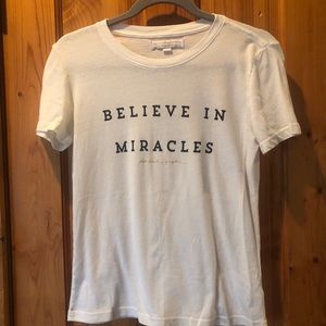 Spiritual Gangster ”Believe in Miracles” Tee (XS)
